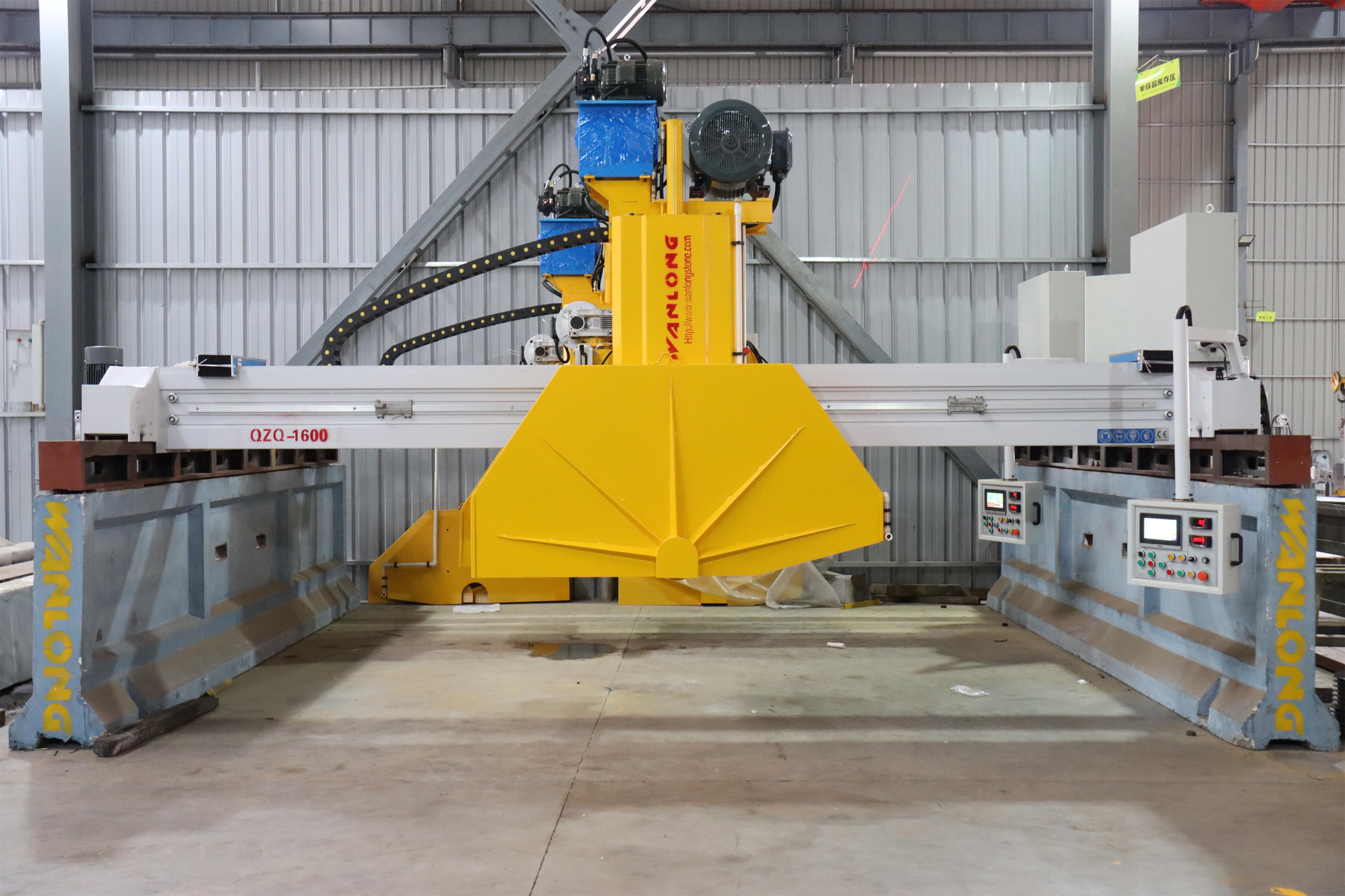 ВАНЛОНГ КЗК-900/1200 Аутоматски ласерски мост је сечење машине за сечење за гранит мермерни камен